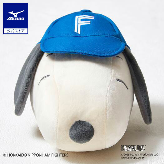 ミズノ公式【PEANUTS】パ・リーグ6球団 ダンベルボールボルレッチ スヌーピー ユニセックス 北海道日本ハムファイターズ