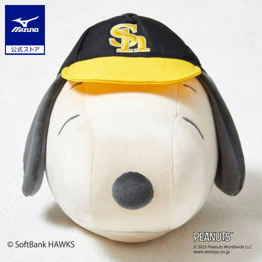 ミズノ公式【PEANUTS】パ・リーグ6球団 ダンベルボールボルレッチ スヌーピー ユニセックス 福岡ソフトバンクホークス