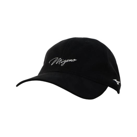 ミズノ公式 【吸湿発熱】ブレスサーモミズノロゴキャップ イヤーウォーマーセット レディース ブラック