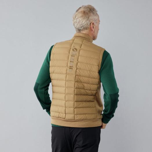 ミズノ公式【吸湿発熱】MIZUNOブレスサーモハイブリッドベスト メンズ ベージュ