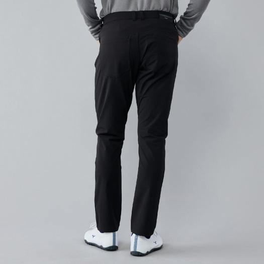 ミズノ公式 MIZUNOダブルウィーブストレッチロングパンツ メンズ ブラック