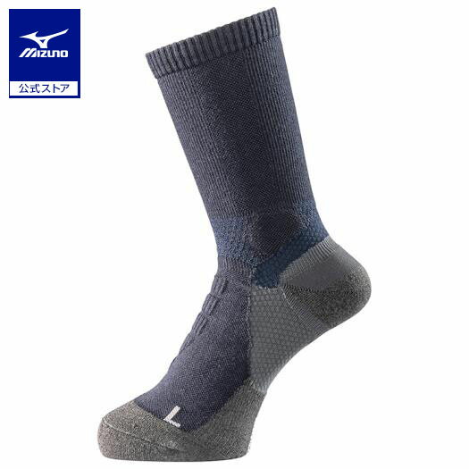 ミズノ公式 ブレスサーモ バイオギアアーチハンモック薄手パイルソックス ユニセックス | ネイビー