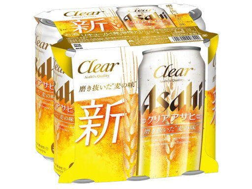 アサヒ クリアアサヒ 500ML6缶パック アサヒ クリアアサヒ 500ML6缶パック