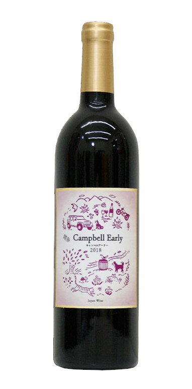 【宮城県大和町】了美ヴィンヤード&ワイナリー キャンベル・アーリー 750ml