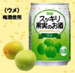 タカラ　スッキリ果実のお酒　うめ250ML×24本入