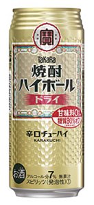 焼酎ハイボール　ドライ　500ML×24本