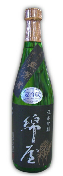 【冷】綿屋　純米吟醸トヨニシキ　黒澤米　720ML