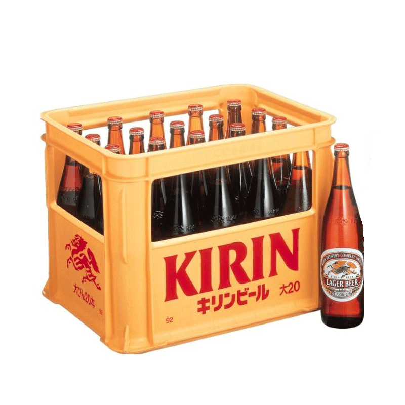 キリン ラガー 大びん633ML 1ケース(20本入)
