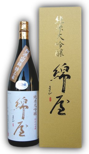 綿屋　純米大吟醸　阿波山田錦40特等米　1.8L