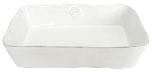 COSTA NOVA コスタ・ノバ レクタングルベイカー　L ホワイト／ターコイズ