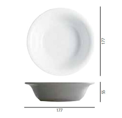 Saturniaのイタリア製食器 [サタルニア] チボリ　ボウル　ラージ【5枚セット】