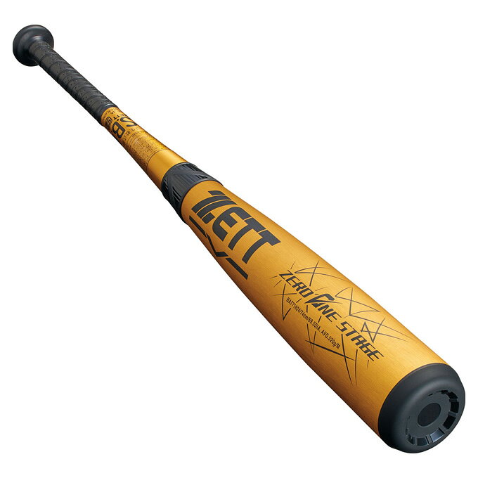 【74cm】ZETT (ゼット）少年軟式用金属製バット ゼロワンステージ 520g平均（BAT71...