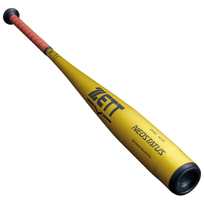 【84cm】ZETT（ゼット）限定 中学硬式用金属製バット ネオステイタス（BAT20684C）...