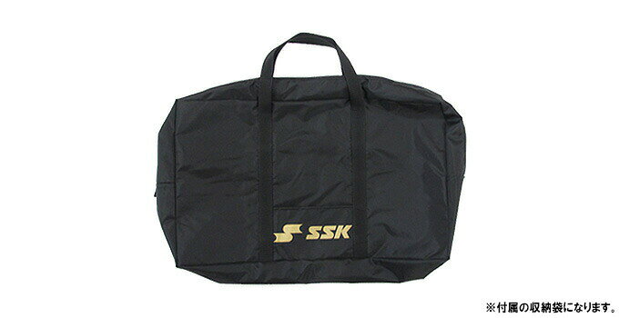 SSK（エスエスケイ）軟式用キャッチャー防具3点セット SG基準対応 専用バッグ付き...