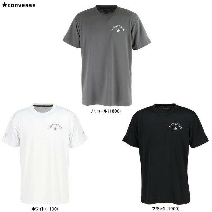 ◆メール便対応商品◆CONVERSE(コンバース)ゴールドシリーズ プリントTシャツ(CBG232351)(スポーツ/バスケットボール/バスケ/トレーニング/半袖/吸汗速乾/男性用/メンズ)