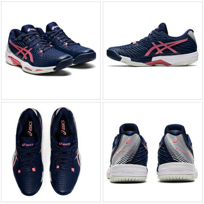 ASICS（アシックス）SOLUTION SPEED FF 2 ソリューション スピードFF 2（1042A136）（テニス/オールコート用/テニスシューズ/靴/女性用/レディース）