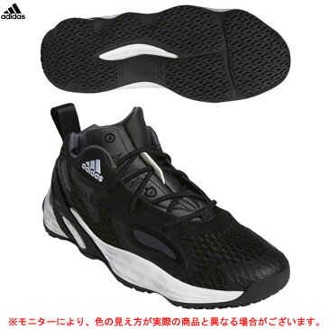 adidas（アディダス）バスケットシューズ Exhibit A（H67738）（バスケットボール/バスケ/スポーツ/トレーニング/バッシュ/スニーカー/男性用/メンズ）