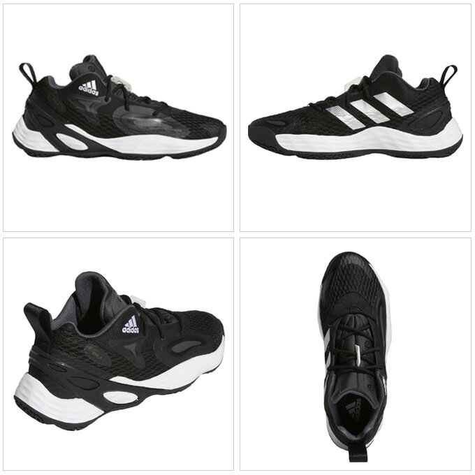 adidas（アディダス）バスケットシューズ Exhibit A（H67738）（バスケットボール/バスケ/スポーツ/トレーニング/バッシュ/スニーカー/男性用/メンズ）