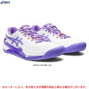 ASICS（アシックス）GEL-RESOLUTION 9 WIDE ゲルレゾリューション 9 ワイド（1042A226）（スポーツ/テニス/オールコート用/テニスシューズ/靴/2E相当/女性用/レディース） その1