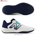 New Balance(ニューバランス)696v6 Synthetic(MCH696T62E)(テニス/シューズ/オールコート用/靴/2E相当/男性用/メンズ)