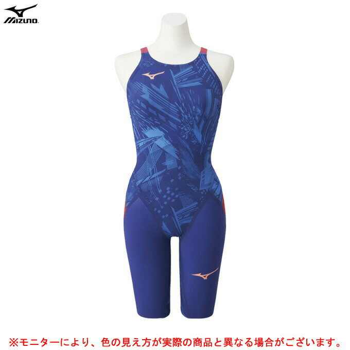 MIZUNO（ミズノ）ハーフスーツ GX SONIC V MR（N2MG0702）（FINA承認モデル/水泳/競泳水着/スイミング/スイムウェア/女性用/レディース/子供用/ジュニア）