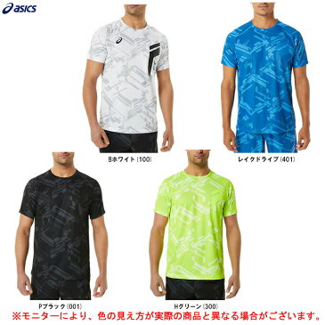 ◆メール便対応商品◆ASICS（アシックス）LIMOドライグラフィック半袖シャツ（2031C891）（スポーツ/トレーニング/ランニング/Tシャツ/ウェア/吸汗速乾/男性用/メンズ）