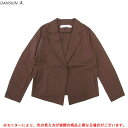【1サイズのみ】DANSKIN(ダンスキン)ストレッチ テーラード ジャケット(DMF30304)(フィットネス/エクササイズ/スポーツ/ヨガ/カジュアル/トップス/女性用/レディース)(4)