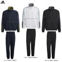 adidas(アディダス)M WORD ウーブンジャケット パンツ 上下セット(KO577/V8565)(スポーツ/トレーニング/カジュアル/ウインドブレーカー上下セット/セットアップ/ウェア/パンツ/男性用/メンズ)