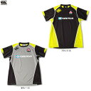 ◆メール便対応商品◆【グレー/Mのみ】Canterbury(カンタベリー)ジャパン ショートスリーブ プラクティスティー(R39003JP)(ラグビー/スポーツ...