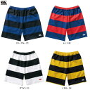 Canterbury(カンタベリー)4インチストライプジャージショーツ(RA20099)(ラグビー/スポーツ/トレーニング/短パン/半ズボン/ハーフパンツ/パン...