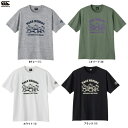 ◆メール便対応商品◆Canterbury（カンタベリー）ショートスリーブ Tシャツ（RA32076）（ラグビー/スポーツ/トレーニング/カジュアル/トップス/ウェア/半袖/男性用/メンズ）