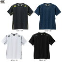 ◆メール便対応商品◆【ネイビー/Mのみ】Canterbury(カンタベリー)ワークアウト Tシャツ(RP32014)(ラグビー/スポーツ/トレーニング/ランニン...