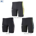 ◆メール便対応商品◆MIZUNO（ミズノ）限定 MTCレーシングタイツ(ハーフ)（U2MB2013）（陸上競技/トラック/マラソン/駅伝/長距離/短距離/トレーニング/ウェア/コンプレッション/スパッツ/男女兼用/ユニセックス）