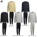 adidas（アディダス）M CITY クルースウェット パンツ 上下セット（DO232/F6097）（スポーツ/トレーナー/ランニング/トレーニング/セットアップ/男性用/メンズ）