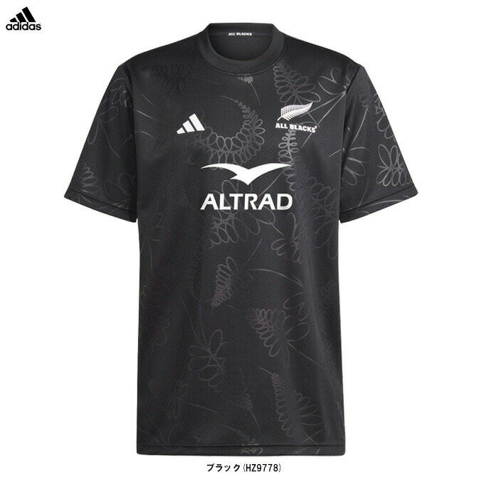 メール便対応商品 adidas アディダス オールブラックス サポーター Tシャツ DCF17 スポーツ/ラグビー/トレーニング/ランニング/部活/ウェア/トップス/半袖/男性用/メンズ 