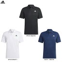 ◆メール便対応商品◆adidas（アディダス）M TENNIS CLUB ポロシャツ（MLE69）（スポーツ/テニス/シャツ/トップス/半袖/カジュアル/吸汗速乾/男性用/メンズ）