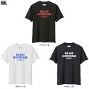 ◆メール便対応商品◆Canterbury（カンタベリー）JAPAN S/S SPECTATOR TEE ジャパンショートスリーブスペクテーターティー（RA33778）（ラグビー/ラガー/スポーツ/トレーニング/ウェア/Tシャツ/半袖/日本代表/桜/男性用/メンズ）