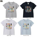 ◆メール便対応商品◆Canterbury(カンタベリー)KIDS S/S T-SHIRT キッズ ショートスリーブTシャツ(RJ33420J)(スポーツ/ラグビ...