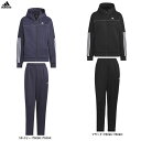 adidas(アディダス)W 247 裏起毛スウェットFZフーディ パンツ 上下セット(KNV55/KNV54)(スポーツ/トレーニング/ランニング/セットアッ...