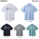 ◆メール便対応商品◆DESCENTE（デサント）ムーブスポーツ SUNSCREEN ミニ鹿の子 オーセンティックロゴ ポロシャツ（DMMXJA71）（Move Sport/スポーツ/トレーニング/カジュアル/トップス/カノコ/半袖/男性用/メンズ）