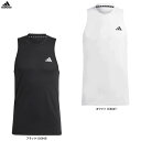 ◆メール便対応商品◆adidas（アディダス）RE-ES FEELREADY タンクトップ（US326）（スポーツ/トレーニング/ランニング/フィットネス/シャツ/トップス/ノースリーブ/ウェア/男性用/メンズ）