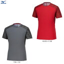 ◆メール便対応商品◆【レッドのみ】MIZUNO(ミズノ)限定 ドライエアロフロークーラーTシャツ(32MAB002)(スポーツ/トレーニング/ランニング/フィットネス/半袖/ウェア/吸汗速乾/通気性/男女兼用/ユニセックス)