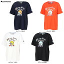 ◆メール便対応商品◆【オレンジ/Mのみ】CONVERSE(コンバース)プリントTシャツ(CB341355)(スポーツ/バスケットボール/バスケ/トレーニング/半...
