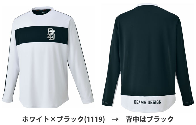 ◆メール便対応商品◆ZETT（ゼット）限定 ZETT by BEAMS DESIGN 長袖Tシャツ（BOT772...