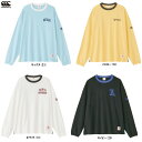 Canterbury(カンタベリー)ロングスリーブTシャツ(RA44116)(ラグビー/ラガー/スポーツ/トレーニング/カジュアル/ウェア/Tシャツ/ロンT/長...