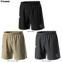 ◆メール便対応商品◆hummel(ヒュンメル)コットンライクハーフパンツ(HAPB6077P)(バスケットボール/スポーツ/フィットネス/トレーニング/ランニング/半ズボン/短パン/ハーフパンツ/ウェア/吸汗速乾/男性用/メンズ)