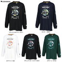 ◆メール便対応商品◆CONVERSE(コンバース)ジュニア プリントロングスリーブシャツ(CB442355L)(バスケットボール/ミニバス/スポーツ/トレーニン...