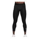◆メール便対応商品◆NIKE(ナイキ)BREATHE 3QT タイツ(HJ4052)(スポーツ/トレーニング/フィットネス/インナー/ボトムス/スパッツ/ウェア/吸汗速乾/男性用/メンズ)