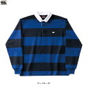 Canterbury(カンタベリー)4インチストライプ ラグビージャージ(RA40096)(ラグビー/ラガーシャツ/スポーツ/トレーニング/長袖/ウェア/男女兼用/ユニセックス)