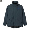 【ネイビー/XLのみ】Canterbury(カンタベリー)フレックスウォームインサレーションジャケット(RA72501)(ラグビー/スポーツ/トレーニング/長袖/中綿/ウェア/アウター/カジュアル/フードあり/光電子/男性用/メンズ)